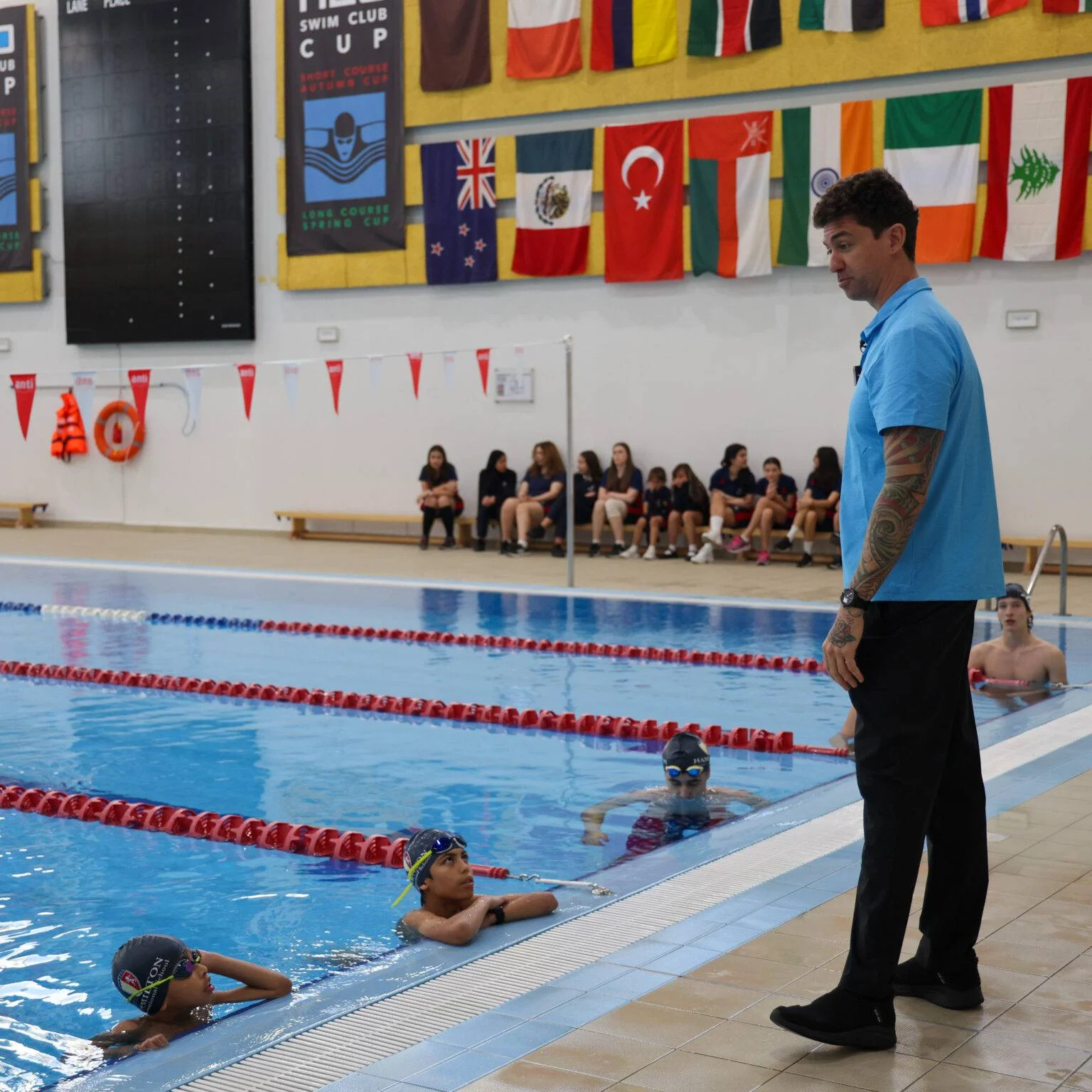 Anthony Ervin at Hamilton