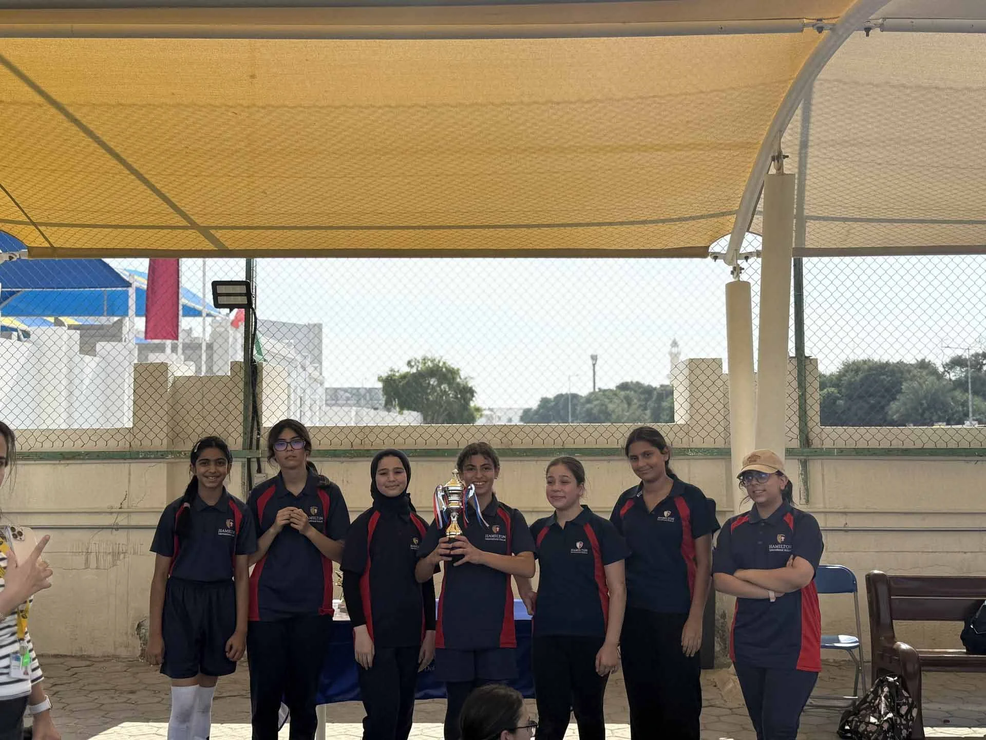 Hamilton International at ISP Girls Football Tournament