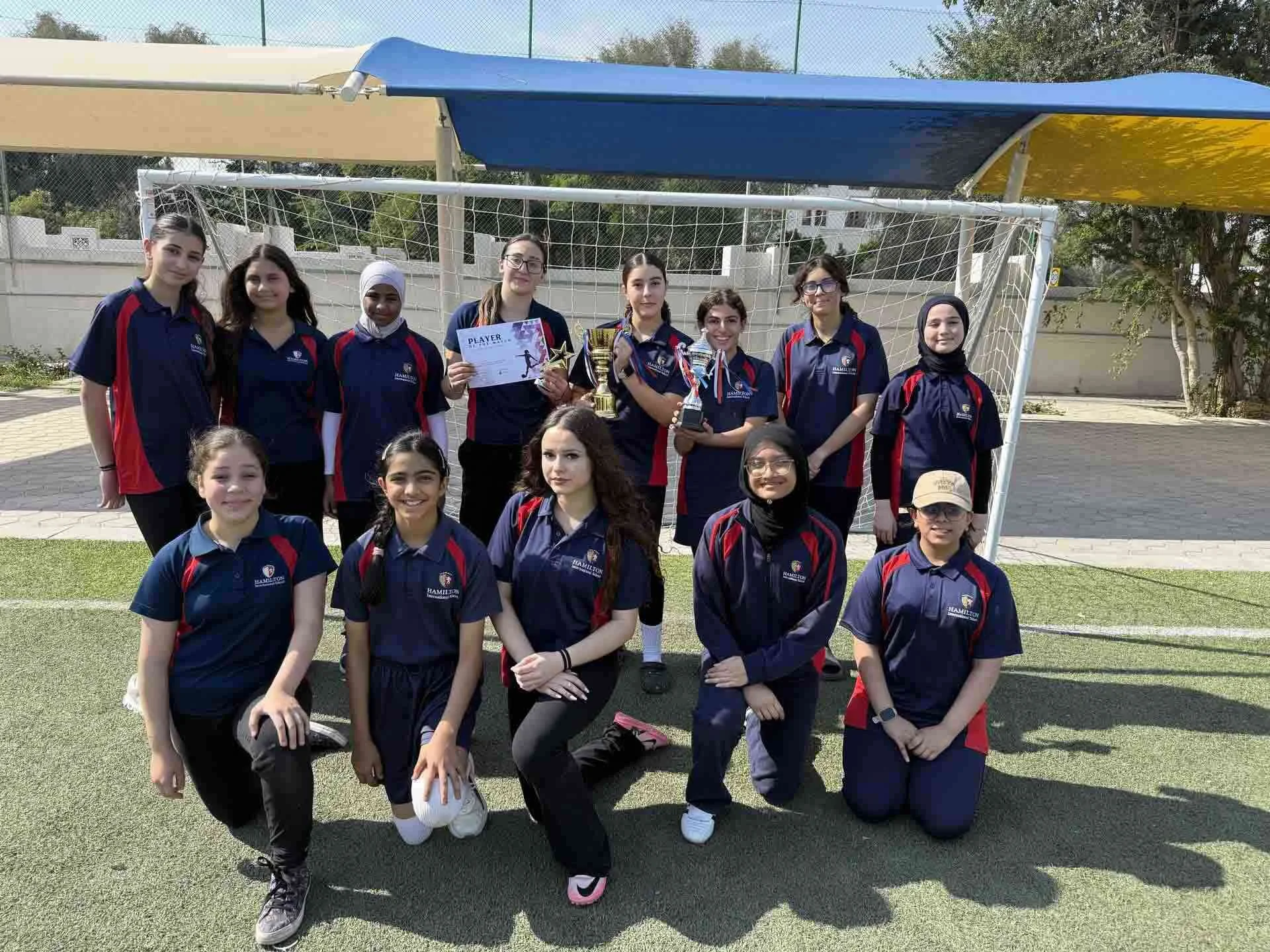 Hamilton International at ISP Girls Football Tournament